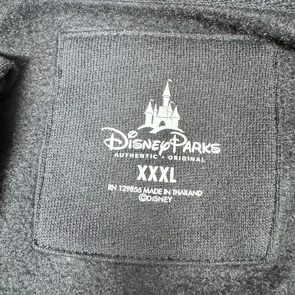 Vintage Disney Parks Zip Up Jacket Sweater 2012 RARE Y2K Mickey Mouse 3XL NWT - Picture 8 of 13